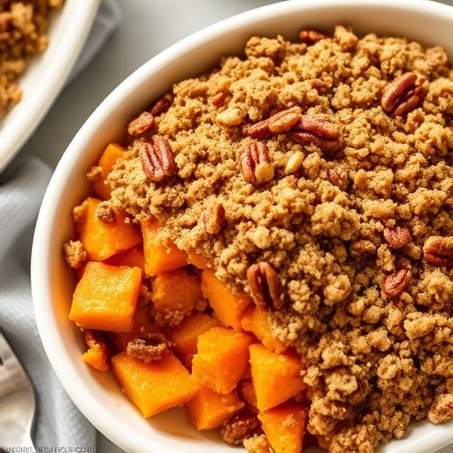 Best Sweet Potato Casserole with Pecan Crumble