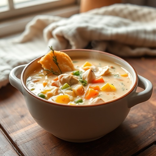 Creamy Chicken Pot Pie Soup: Comfort in a Bowl, Easy Weeknight Meal