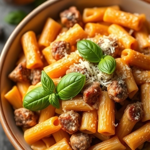 Creamy Italian Sausage Rigatoni: Easy One Pan Dinner for Busy Weeknights