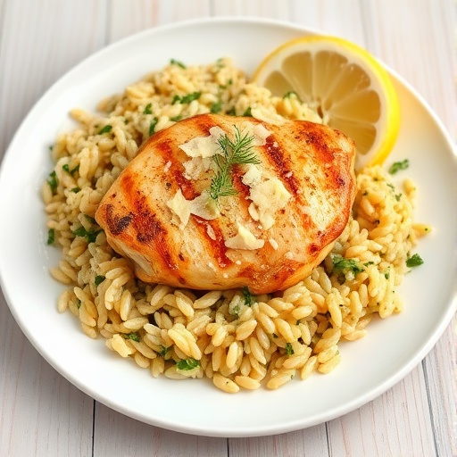 One Pan Lemon Herb Orzo with Chicken: Your New Go To Weeknight Dinner