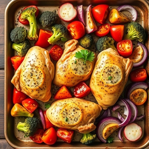 One-Pan Lemon Herb Roasted Chicken & Veggies: Your New Go-To Weeknight Dinner