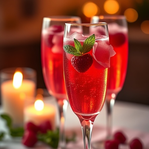 Romantic Raspberry Rose Mocktail: A Sweet Valentine’s Day Drink for Two