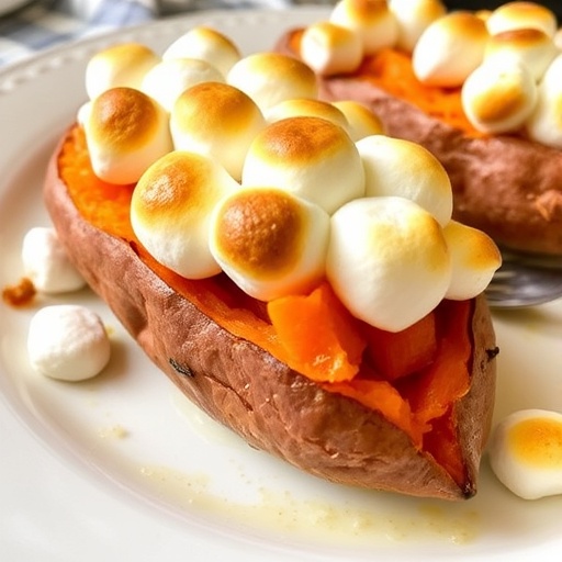 Sweet Potatoes with Marshmallows