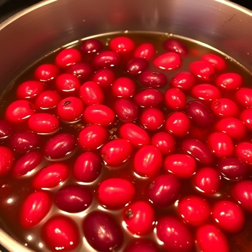 Whole Cranberry Sauce with Fresh Berries
