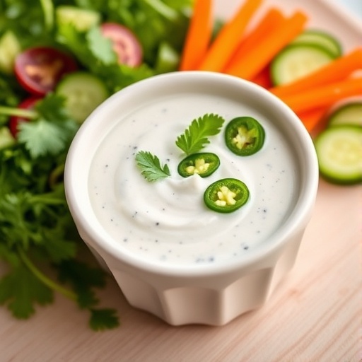 Easy Creamy Jalapeno Ranch Dressing Recipe: Perfect for Dips & Salads