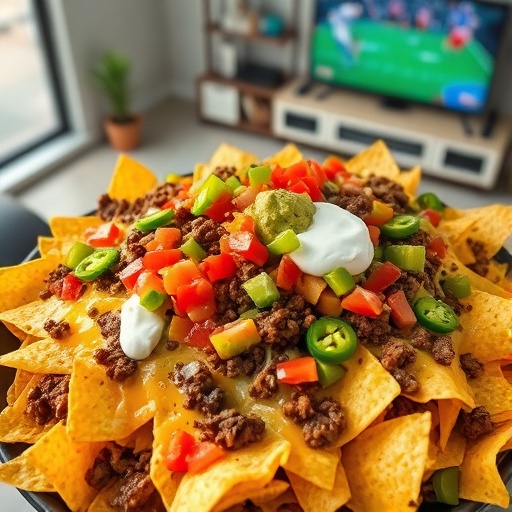 Easy Loaded Game Day Nachos: The Ultimate Crowd-Pleasing Snack for Kickoff!