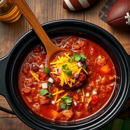 Easy Slow Cooker Game Day Chili: Perfect Crowd-Pleaser for Your Next Watch Party