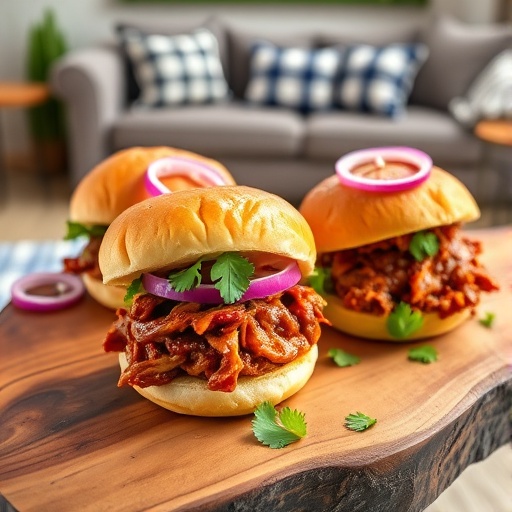 Spicy BBQ Pulled Chicken Sliders: Easy Game Day Recipe for a Crowd