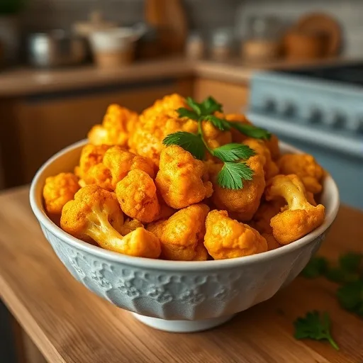 Vegan Butter Cauliflower: Easy & Flavorful Recipe 1 Close-up of creamy vegan butter cauliflower in a bowl, garnished with fresh herbs, ready to serve.