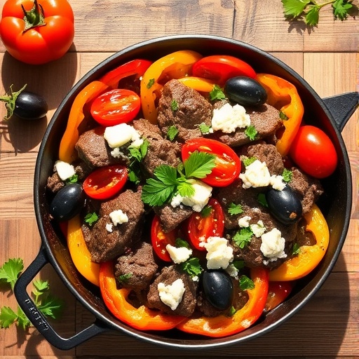 Mediterranean Beef Skillet: Flavorful &amp; Easy Dinner